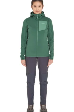 New Rab Fleece Superflux Hoodie dark green