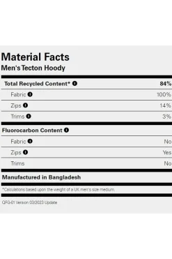 Outlet Rab Fleece Tecton Hoodie Footprint