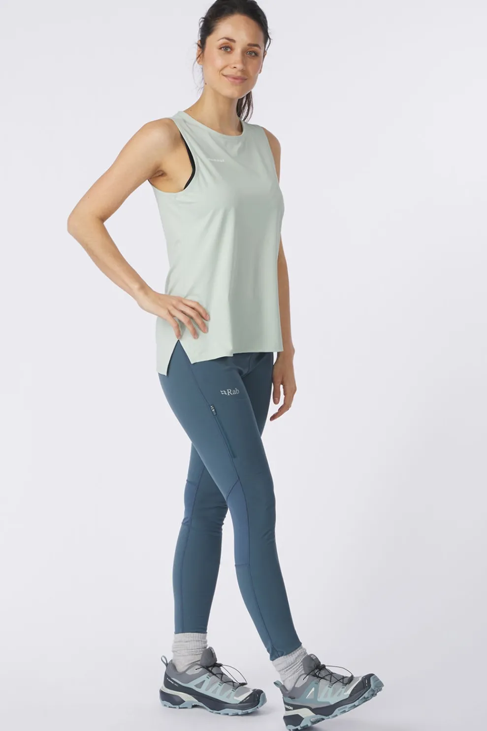 Clearance Rab Legging Rhombic Orion Blue