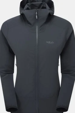 Outlet Rab Softshell Jas Borealis Hoodie Wmns Beluga