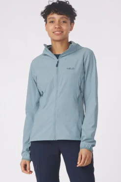 Softshell Jas Borealis Hoodie Wmns-Rab Fashion