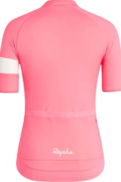 Hot Rapha T-Shirt Core Jersey High-Vis Pink