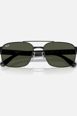 Clearance Ray-Ban Zonnebril Rb3751 black/dark green