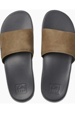 New Reef One Slide Grey/Tan