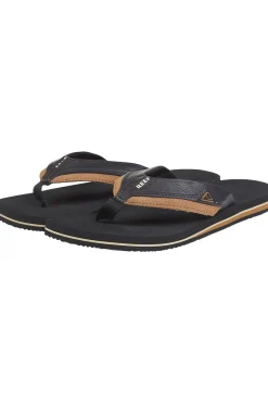 Clearance Reef Slipper Cushion Dawn BLACK TAN