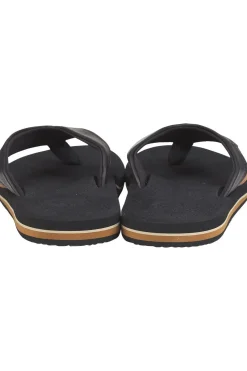 Clearance Reef Slipper Cushion Dawn BLACK TAN