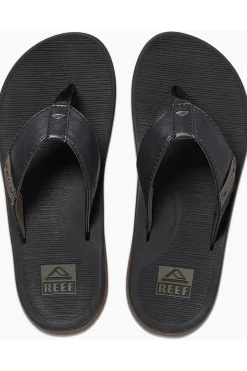 Clearance Reef Slippers M'S Santa Ana Black