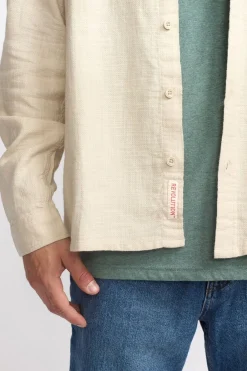 Clearance Revolution Hemd 3176 Offwhite