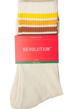 Sokken Jaquard Crew Sock-Revolution Discount