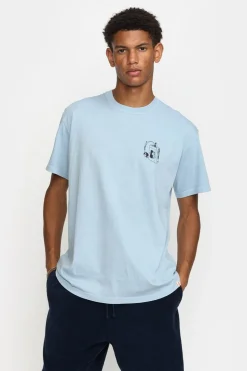 Online Revolution T-Shirt 1389 Sim Dustblue