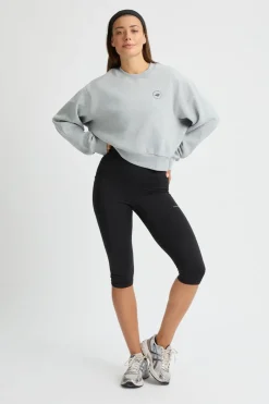 Sportlegging Flattering High Waist Capri Tights-Röhnisch Discount