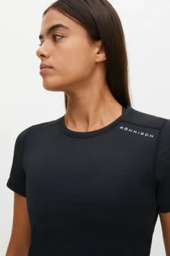 Discount Röhnisch T-Shirt Jacquard Black