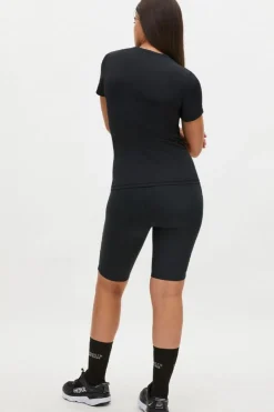 Discount Röhnisch T-Shirt Jacquard Black