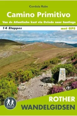 Hot Rother Camino Primitivo wandelgids 14 etappes met GPS 2019