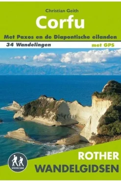 New Rother Corfu wandelgids 34 wandelingen met GPS 2018