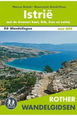 Istrië wandelgids 50 wandelingen met GPS-Rother Clearance
