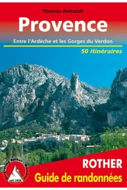 Outlet Rother Provence entre Ardèche & Gorges Verdon guide rando 50T 2017