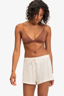 Clearance Roxy Short Sunset Riders Tapioca