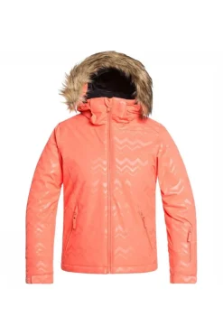 Hot Roxy Ski-jas Jet Ski Solid Girl orange