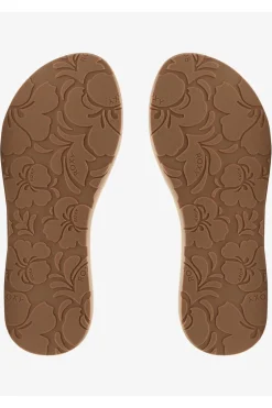 Outlet Roxy Slippers Porto Iv Natural