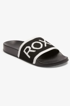 Discount Roxy Slippers Slippy Knit Blk