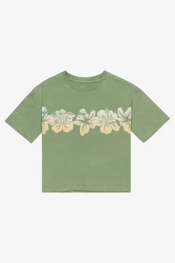 New Roxy T-Shirt Sun For All Seasons Basil
