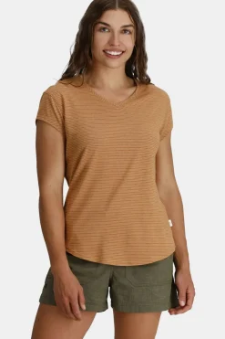 Best Royal Robbins T-Shirt Vacationer V-Neck Ss Tee Lion Str