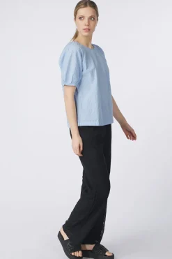 Clearance Saint Tropez Blouse Josefiasz Airy Blue Ice Stripe