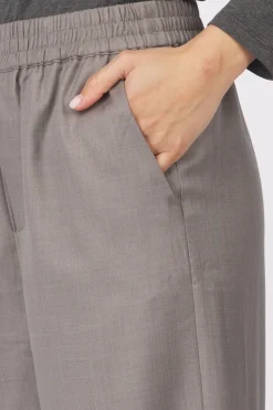 Fashion Saint Tropez Broek Innekesz Mist Grey Melange