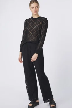 New Saint Tropez Broek Jacobinasz Black
