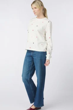 Fashion Saint Tropez Cardigan Johannisz Medium Blue Denim