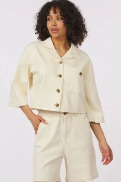 Discount Saint Tropez Hemd Kayosz Winter White