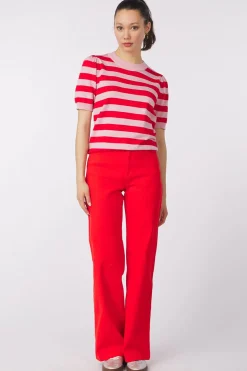 Jeans Ilu Wide Leg-Saint Tropez Outlet