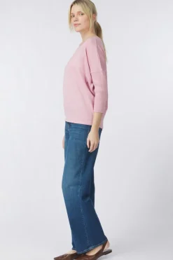 Fashion Saint Tropez Mila Roundneck Medium Blue Denim