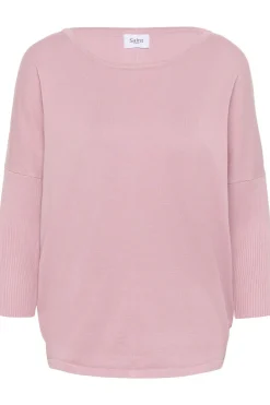 Fashion Saint Tropez Mila Roundneck Medium Blue Denim