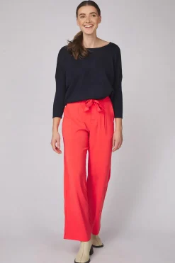 Discount Saint Tropez Mila Roundneck Cayenne