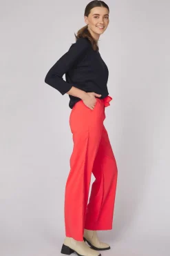 Discount Saint Tropez Mila Roundneck Cayenne