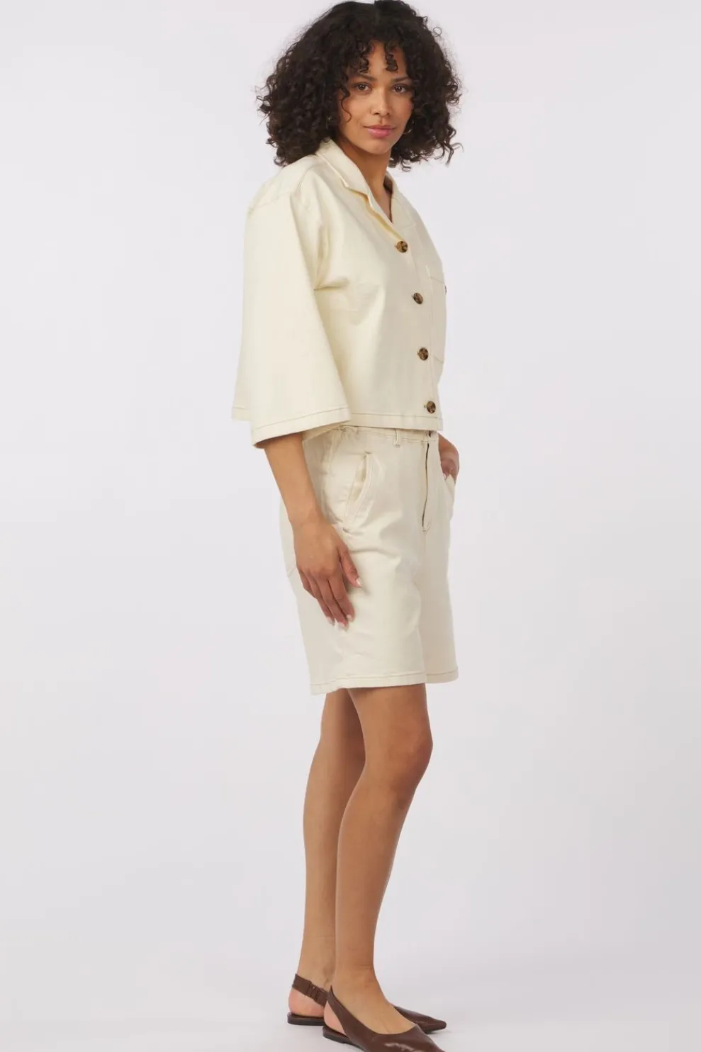 Outlet Saint Tropez Short Kayosz Winter White