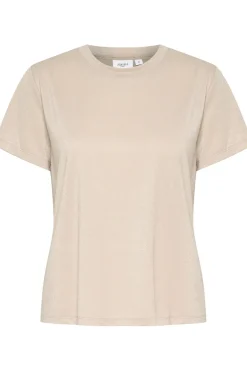 New Saint Tropez T-Shirt Hagasz Regular Plaza Taupe