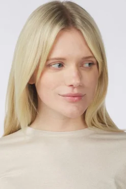 New Saint Tropez T-Shirt Hagasz Regular Plaza Taupe