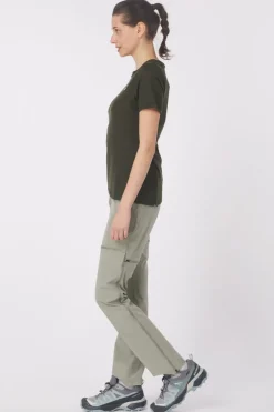 Hot Salewa T-Shirt Puez Dry T-Shirt W Dark Olive