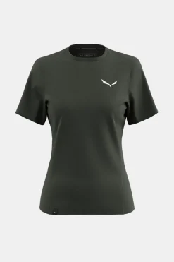 Hot Salewa T-Shirt Puez Dry T-Shirt W Dark Olive