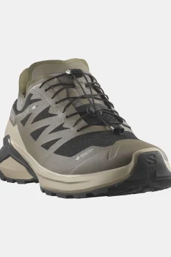 Outlet Salomon Wandelschoenen Mens Xa Meta Gtx Black/Oxford Tan/Falcon