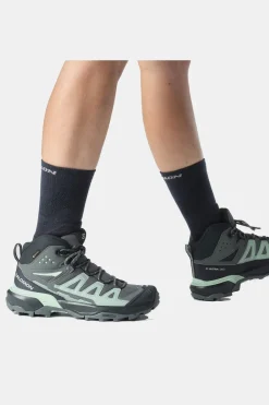 Best Salomon Wandelschoenen X Ultra 360 Mid Gtx W Turbulence/Carbon/Tourmaline