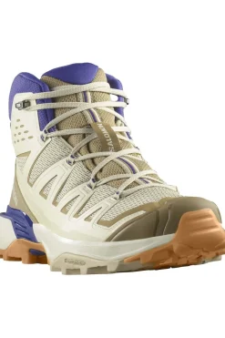 Fashion Salomon Wandelschoenen X Ultra 360 Edge Gore-Tex Mid Bleached Sand / Kelp / Spectrum Blue