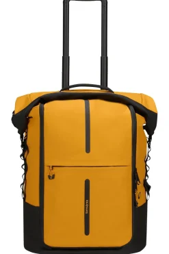 Clearance Samsonite Handbagage Ecodiver Foldable Duffle/Wh 4-In-1 Yellow