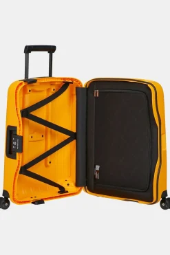 Clearance Samsonite Handbagage S'Cure Spinner 55/20 Honey Yellow
