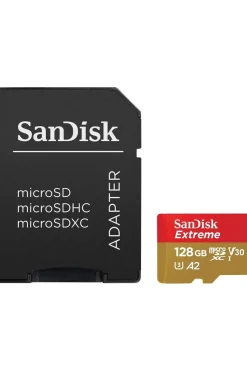 Online Sandisk Accessoire Microsdxc Extreme 128Gb 190/90 Mb/S - A2 - V30 - S No colour