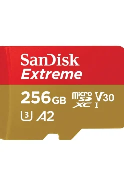 Accessoire Microsdxc Extreme 256Gb 190/130 Mb/S - A2 - V30 --Sandisk Hot