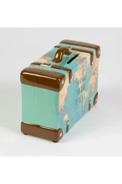 Spaarpot RETRO vintage world map-SASS & BELLE Sale